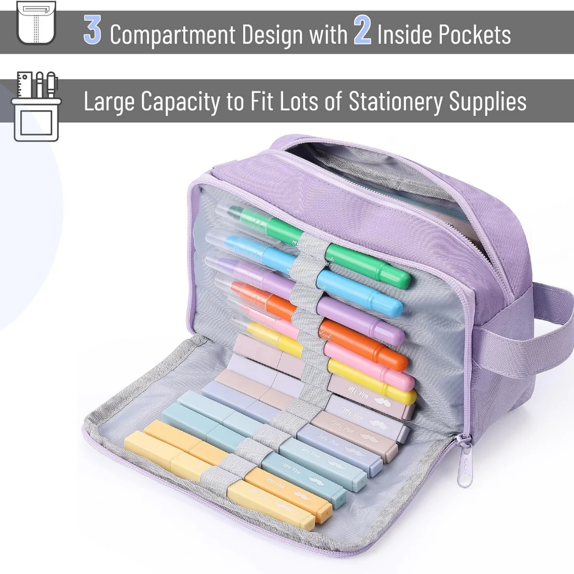 Bible Journaling Set – Gel Pens, Highlighters, Sticky Notes, Stickers & Pencil Case Options - Image 13