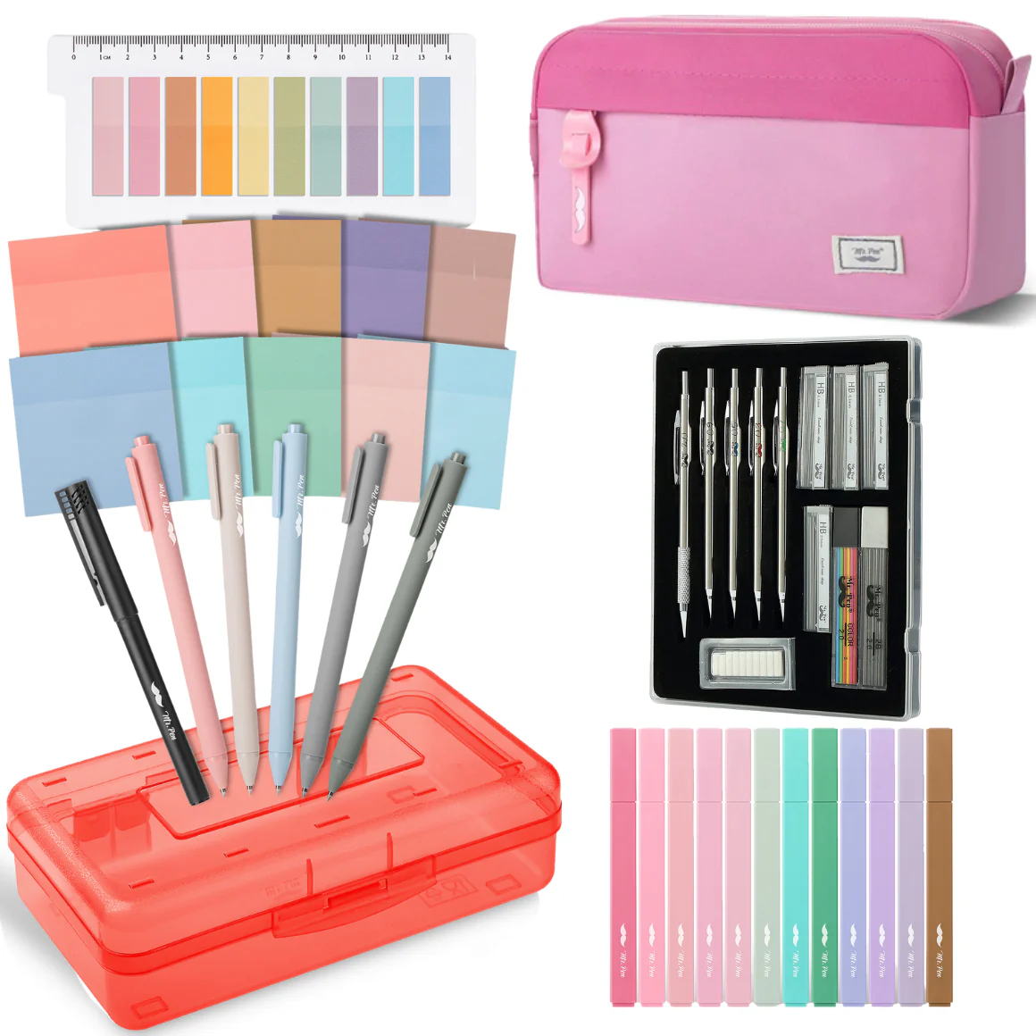 Bible Journaling Set – Gel Pens, Highlighters, Sticky Notes, Stickers & Pencil Case Options - Image 6