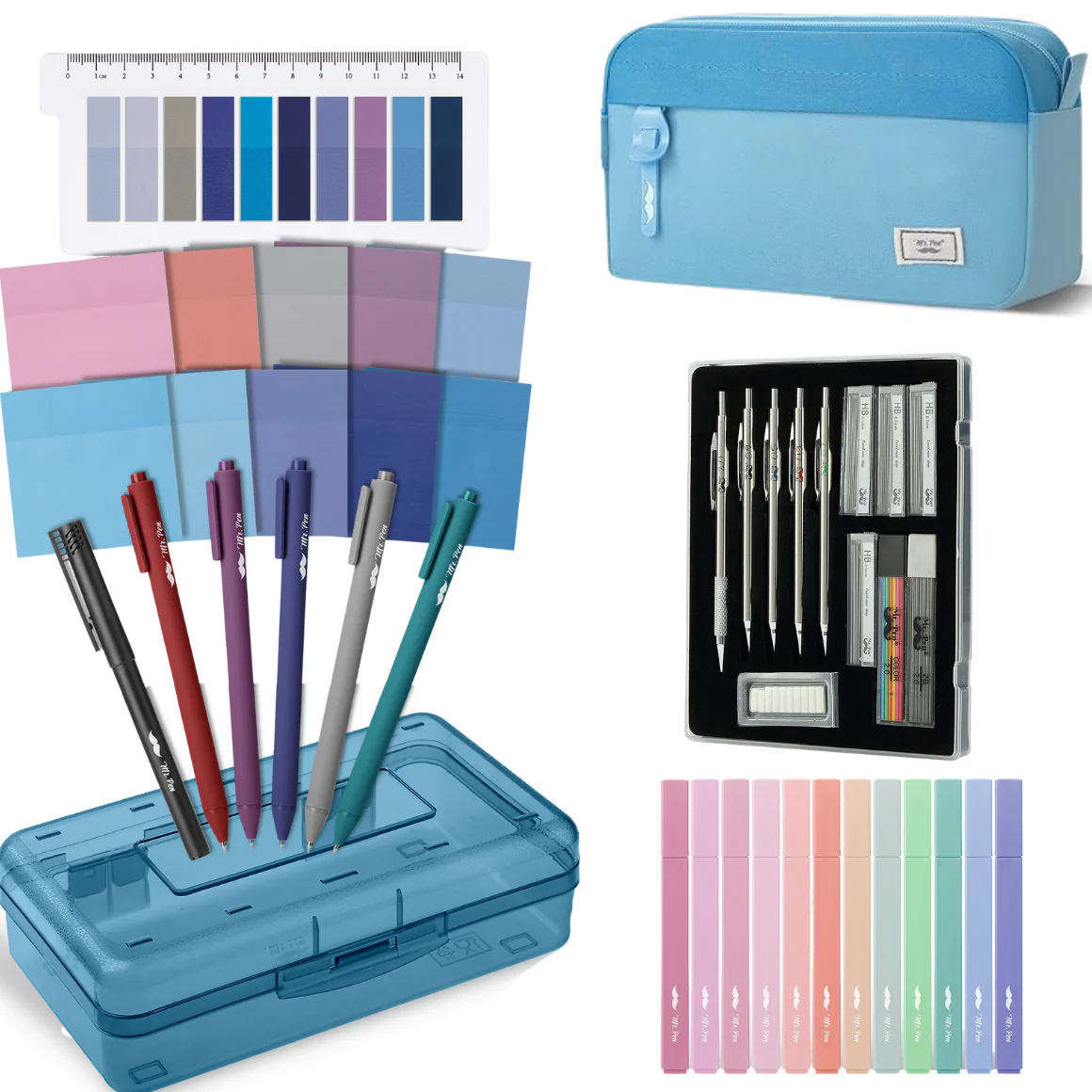 Bible Journaling Set – Gel Pens, Highlighters, Sticky Notes, Stickers & Pencil Case Options - Image 7