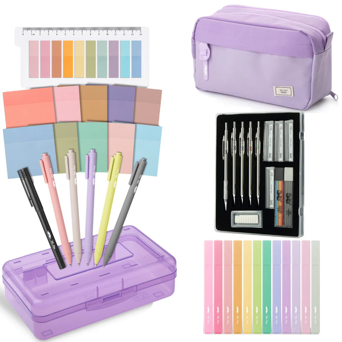 Bible Journaling Set – Gel Pens, Highlighters, Sticky Notes, Stickers & Pencil Case Options - Image 8