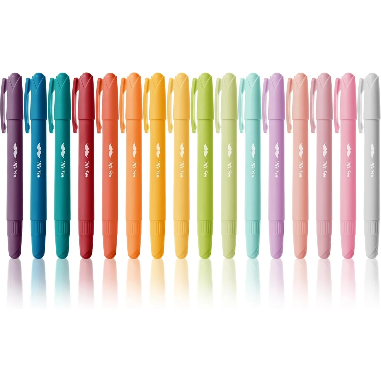 Bible Gel Highlighters, 16 Pack, Assorted Colors, No-Bleed, Twist-Up, Sharpenable Tips - Image 9