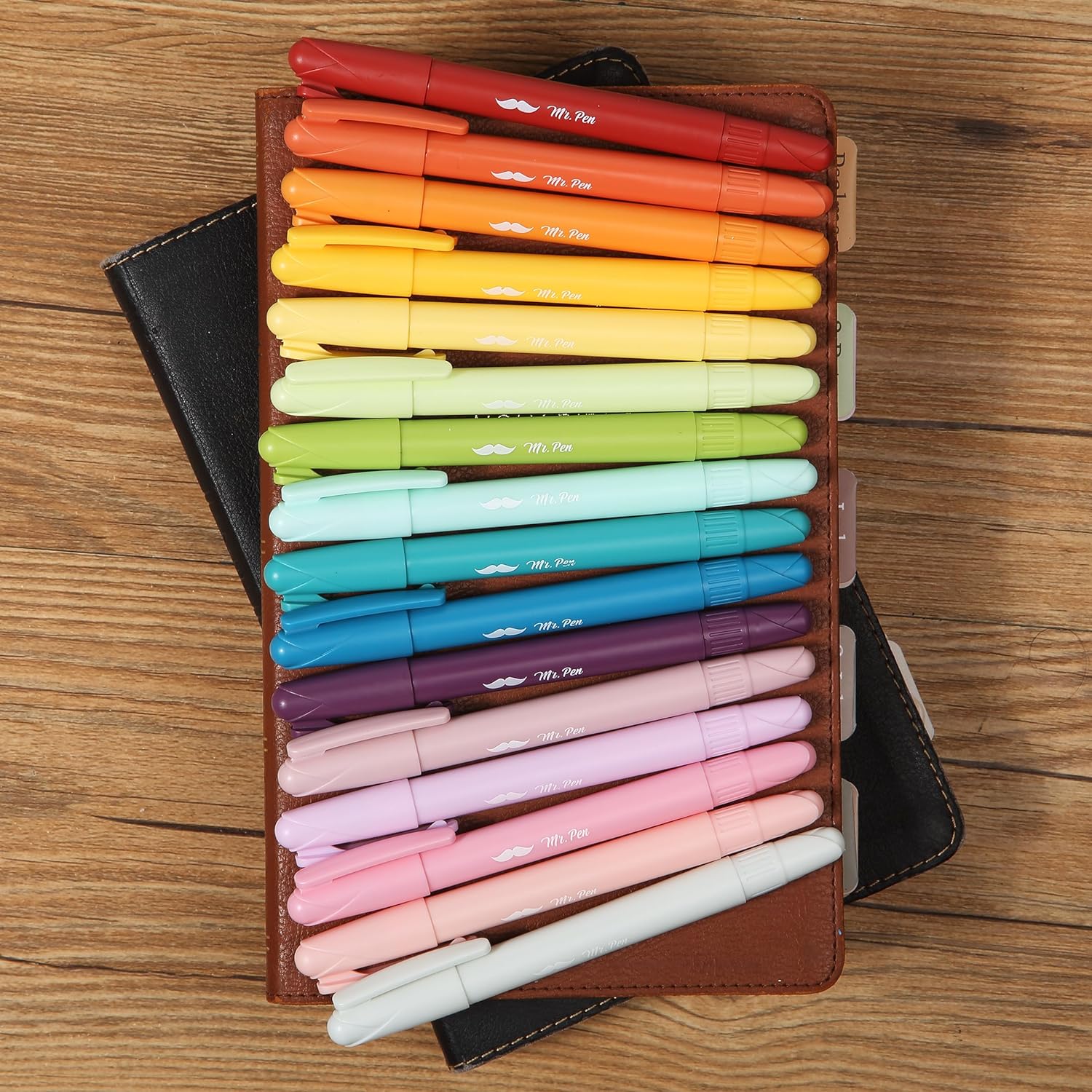 Bible Gel Highlighters, 16 Pack, Assorted Colors, No-Bleed, Twist-Up, Sharpenable Tips - Image 7