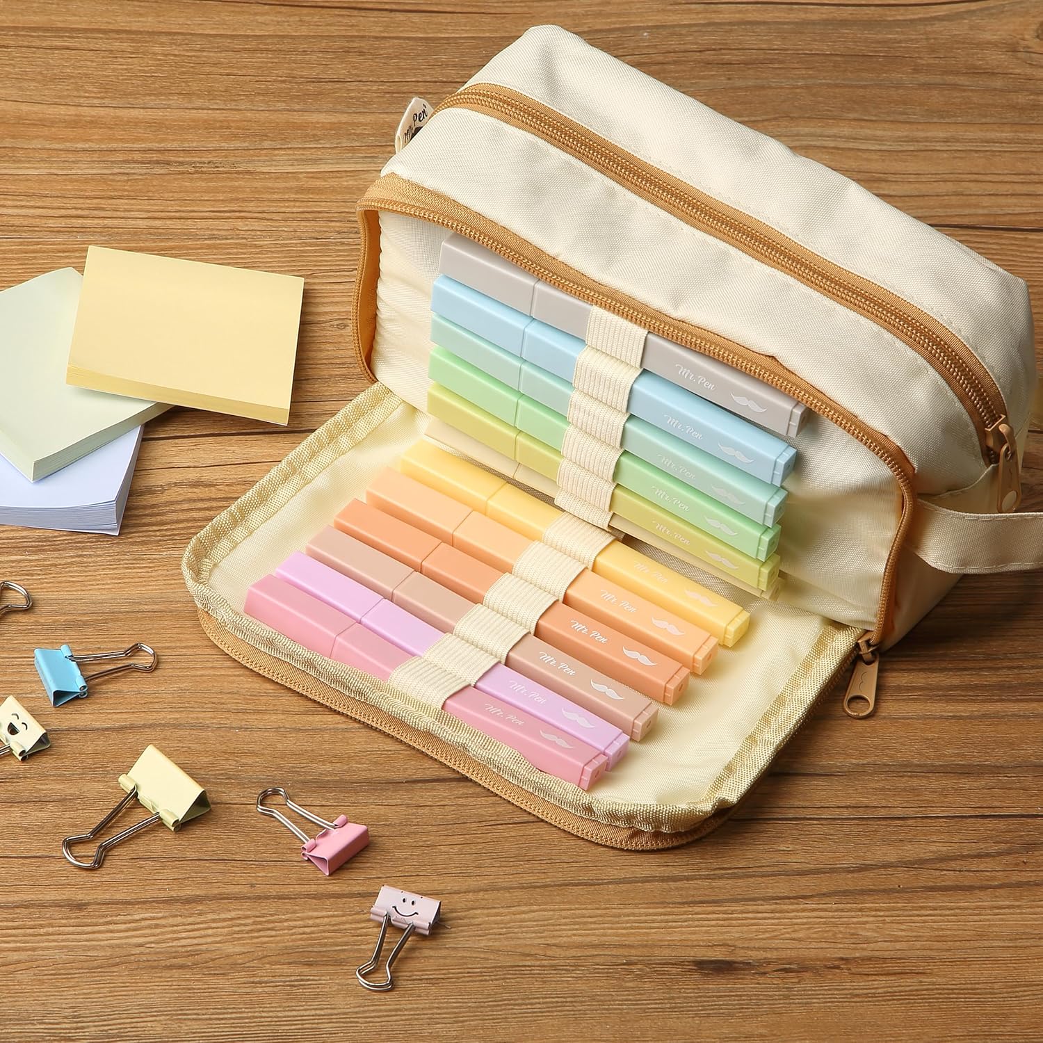 Aesthetic Highlighters, 12 pcs, Chisel Tip, Macaron Colors, Cute Highlighters Assorted Colors, Bible Highlighters and Pens No Bleed, No Bleed Highlighters for Bible Pages No Bleed - Image 6