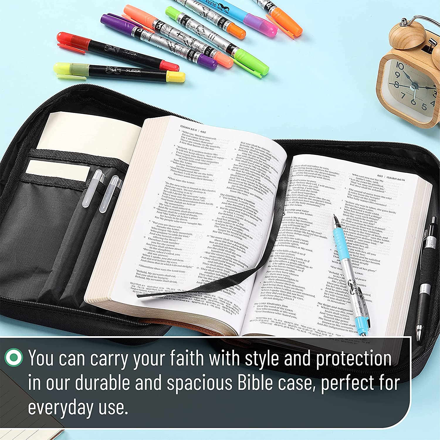 Bible Case, Bible Bag, Bible Covers, Bible Holder, Bible Bags Canva, Study Bible Case, Bible Cases, Bible Covers for Women, Covers for Bible, Bible Book Cover, Bible Cover, Bible Cover Case - Image 6