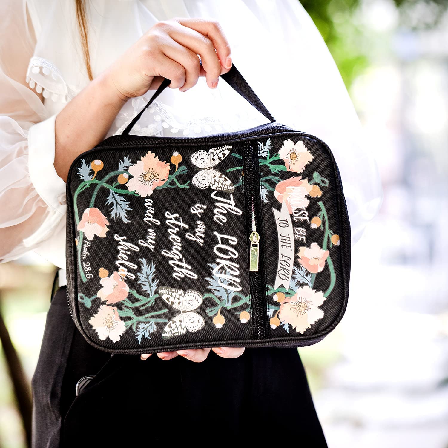 Bible Case, Bible Bag, Bible Covers, Bible Holder, Bible Bags Canva, Study Bible Case, Bible Cases, Bible Covers for Women, Covers for Bible, Bible Book Cover, Bible Cover, Bible Cover Case - Image 7