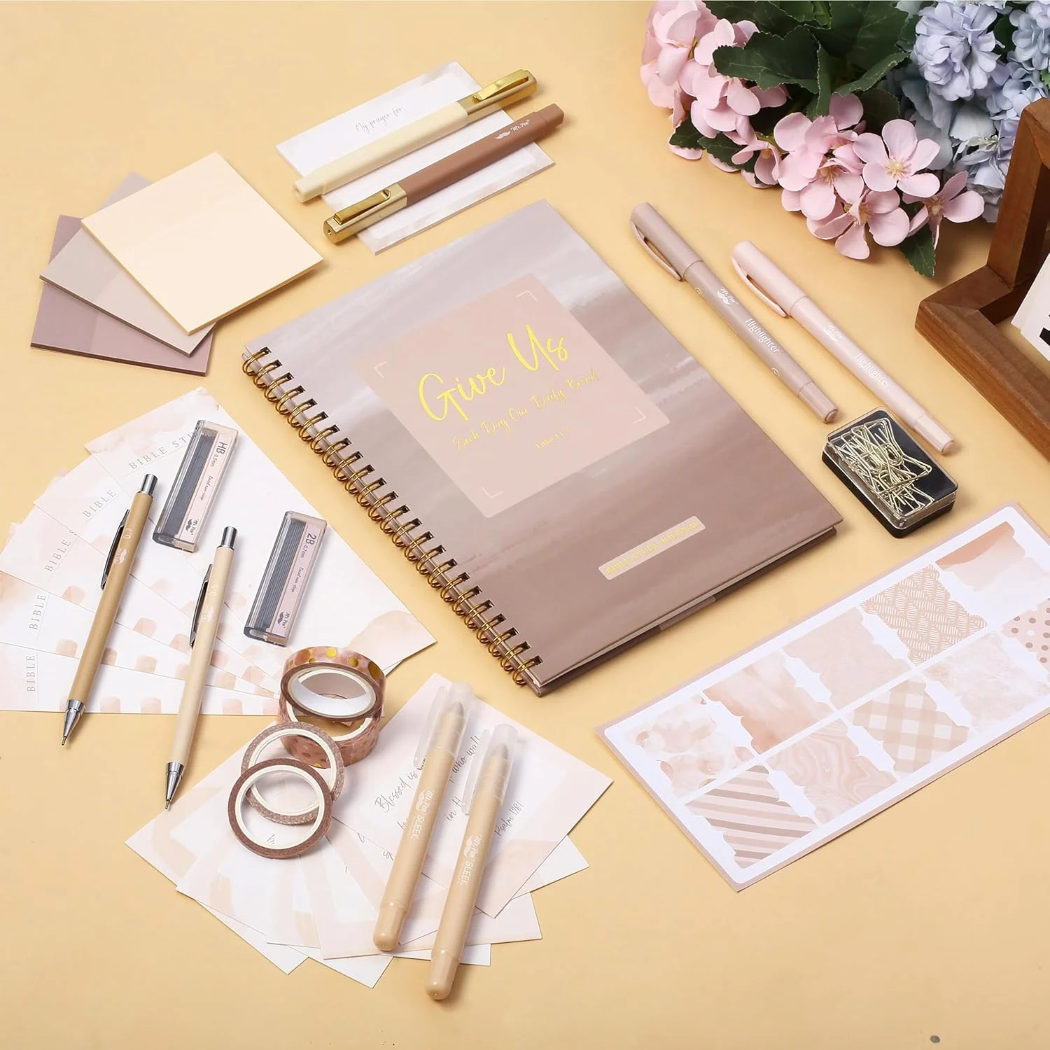 Mr. Pen- Bible Journaling Kit for Women, Golden Blush Color Theme, Bible Study Supplies Journaling Kit, Easter Gift - Image 9