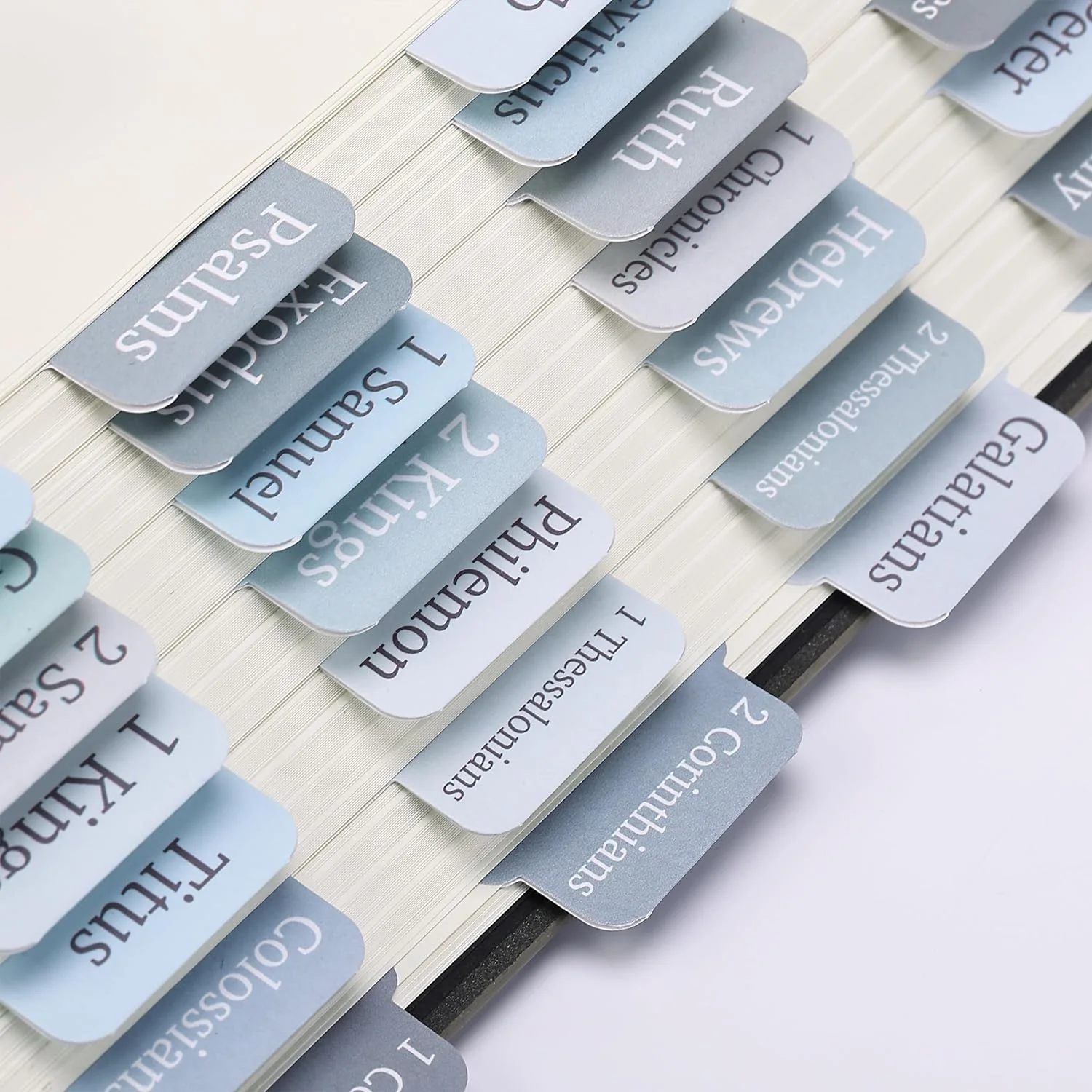 Bible Tabs, 75 Tabs, Laminated Bible Tabs for Women and Men, Bible Tabs for Study Bible, Bible Index Tabs, Bible Book Tabs, Bible Labels Tabs, Mr Pen Bible Tabs - Image 6