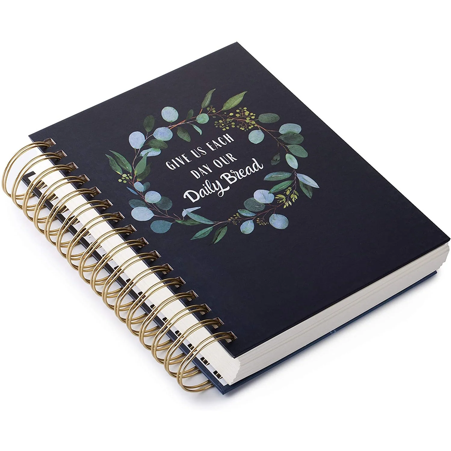Christian Planner, 365 Pages, Daily Bible & Prayer Journal with Floral Cover - Image 8