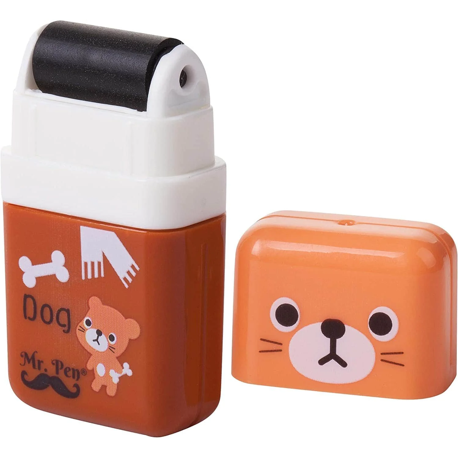 Cute Pencil Erasers, 6 Pack, with Covers & Rollers for Kids - Image 7