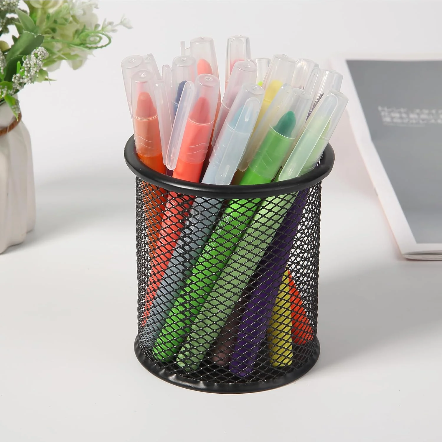 Bible Gel Highlighters, 16 Pack, Morandi & Vibrant Colors, No-Bleed, Twist-Up, Sharpenable Tips - Image 8