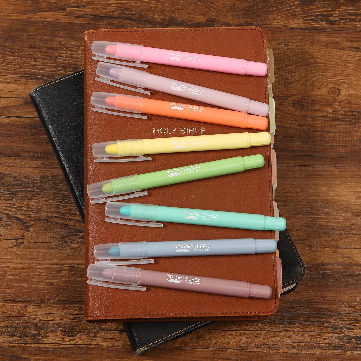 Mr. Pen- Gel Highlighter, 8 Pack, Assorted Colors, Bible Highlighters No Bleed - Image 7