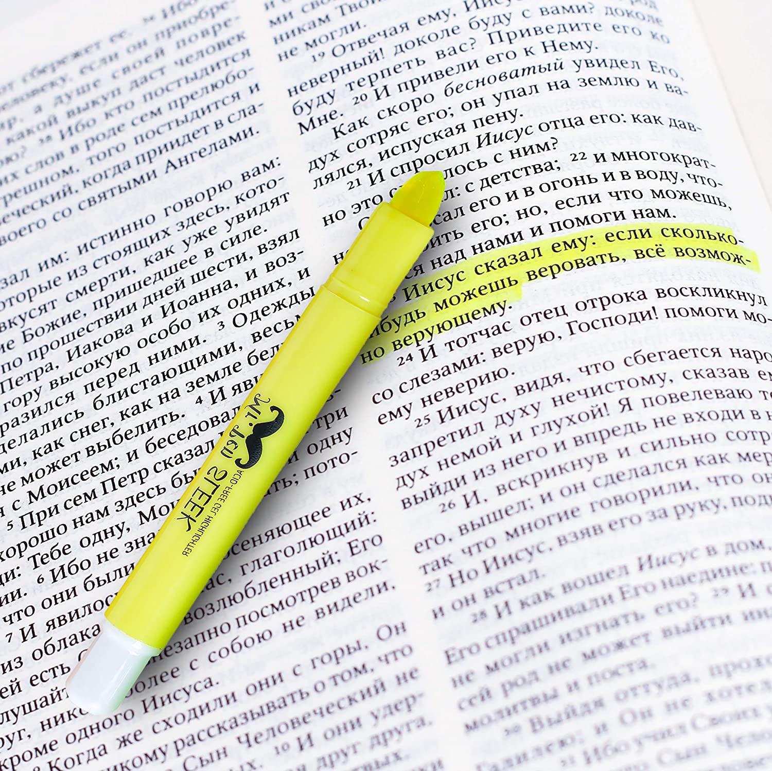 Bible Gel Highlighters, 8 Pack, Assorted Colors, No-Bleed, Twist-Up Design, Sharpenable Tips, Journaling & Study - Image 12