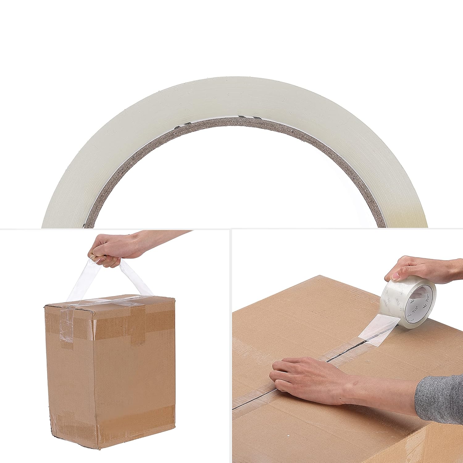 Bulk Clear Packing Tape 36 Pack, 2” Wide, 60 Yards, Shipping Tape - Image 7