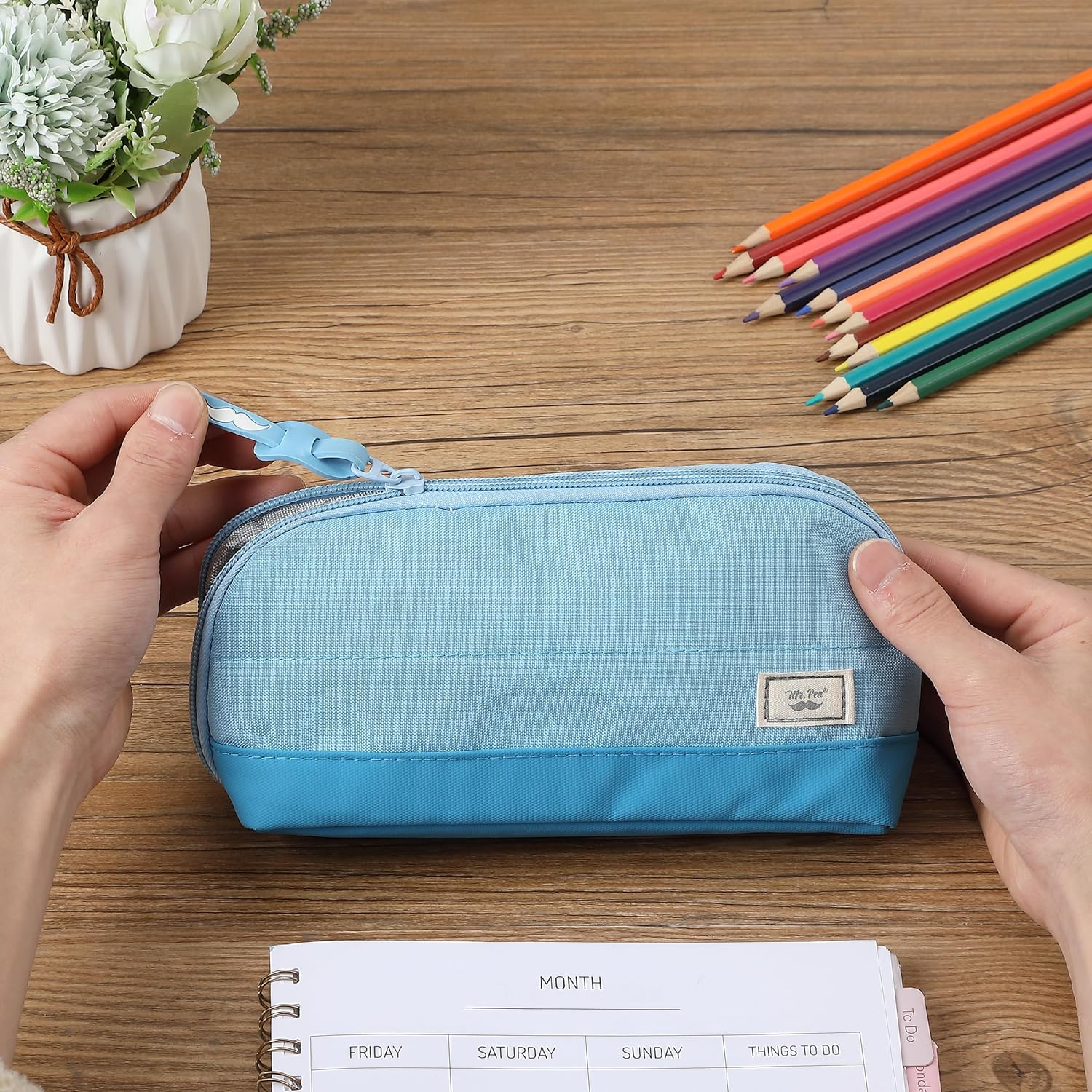 Pencil Case, Pencil Pouch, Pencil Bag, Pen Case, Pen Pouch, Pen Bag, Pencil Pouches, Pencil Bags, School Pencil Case, College Pencil Case - Image 7