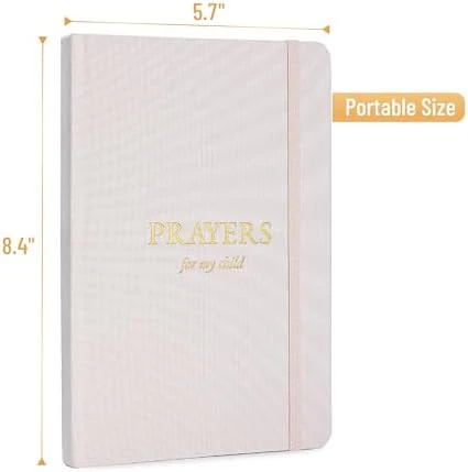 Mr. Pen- Prayer for my Child, 8.4"x5.7", 80 Sheets, Pink, Prayer Journal for Woman, Prayers for my Daughter - Image 4