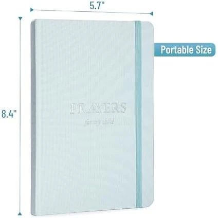 Mr. Pen- Prayer for my Child, 8.4"x5.7", 80 Sheets, Whisper Blue, Prayer Journal for Woman, Prayers for my Son - Image 4