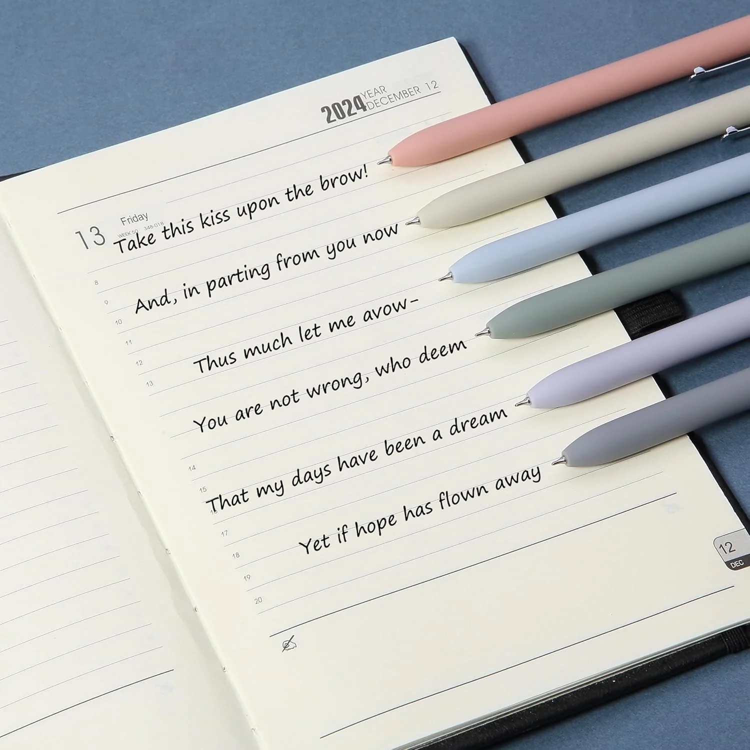 Customizable Retractable Cross Clip Pens, Black Ink, Fine Point 0.5mm, Assorted Color Barrels - Image 8