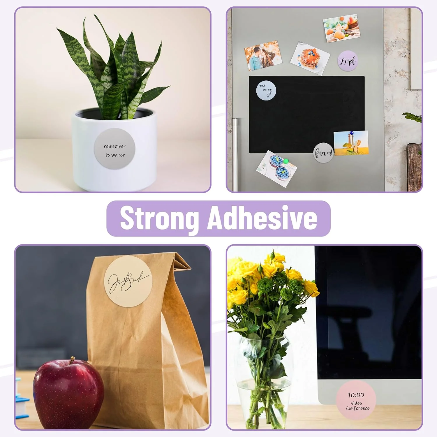 Circle Sticky Notes 2.8 x 2.8, 12 Pads, 720 Sheets, Morandi Colors - Image 3