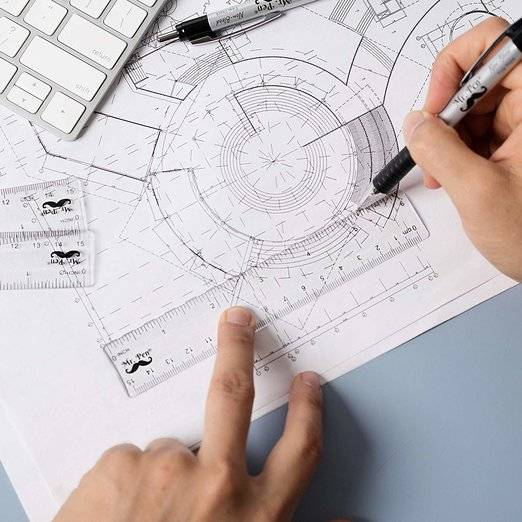 Plastic Ruler 6 Inch, 3 Pack, Clear, Inches & cm, Dual Side - Image 3