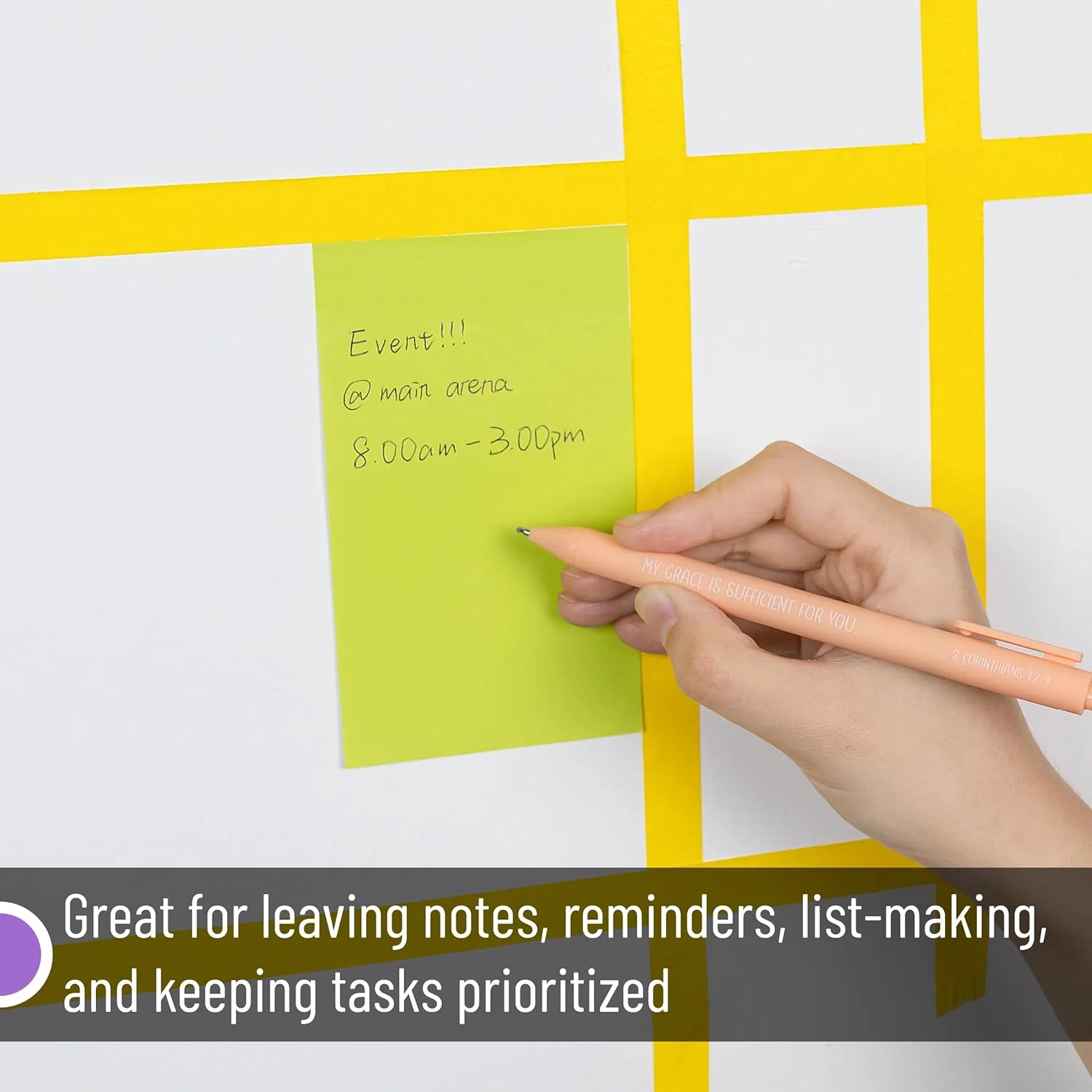 Colorful Large Sticky Notes, 3x5 Inch, 8 Pads, 640 Sheets - Image 6