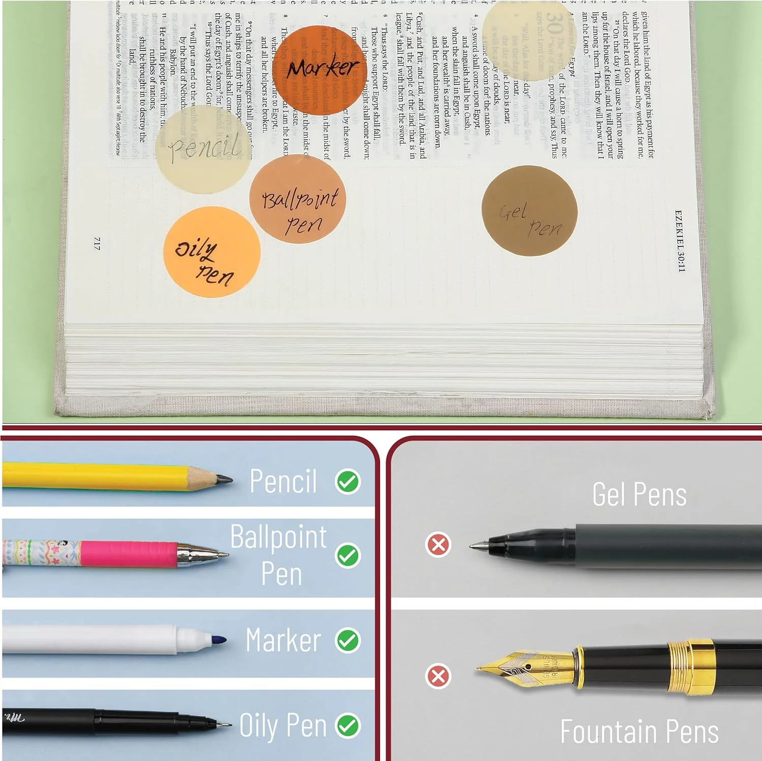 Round Transparent Sticky Notes Set, 14 Pads, 560 Sheets, 1.1" - Image 7