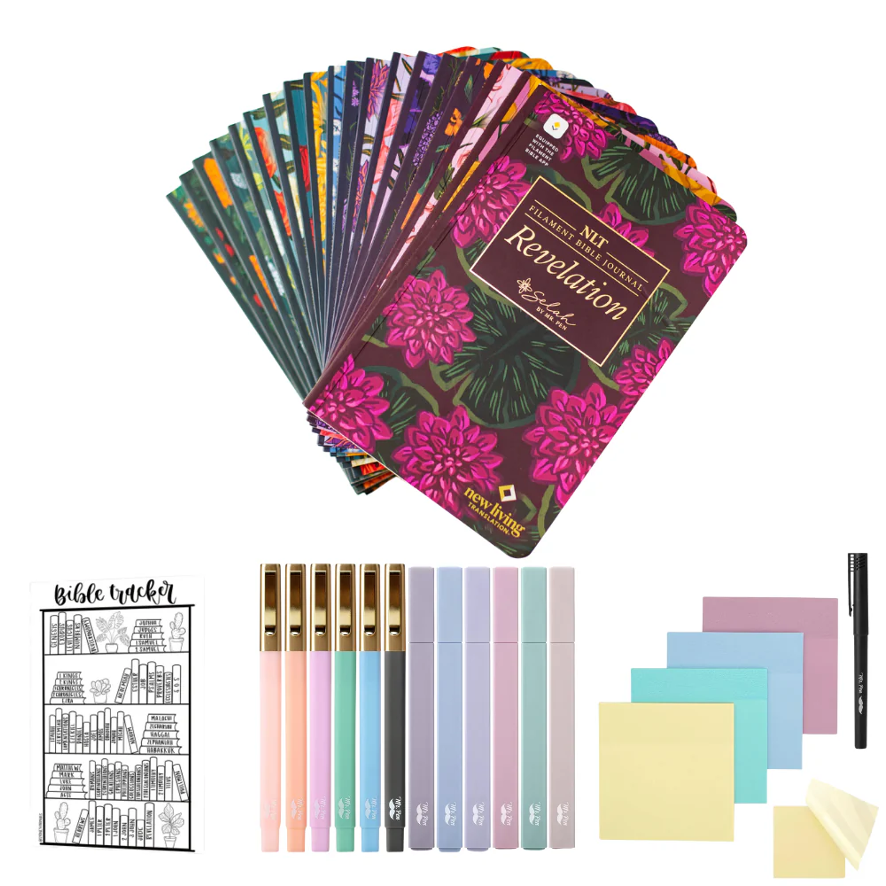 Selah by Mr. Pen New Testament Journal Set, 19 Books, NLT Translation, Bible Journaling, Softcover with Notes Space, Filament App Compatible - Image 9