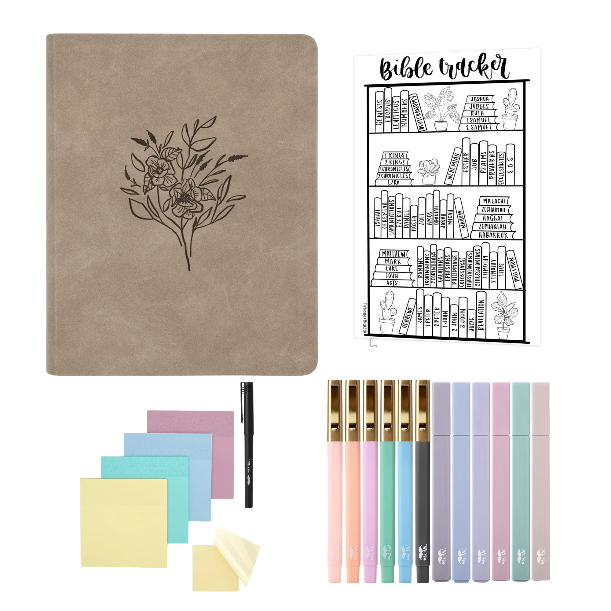 NLT Hosanna Revival Note Taking Bible Kit: Versailles, Marlo, Shiloh, and Cordova Themes - Image 10