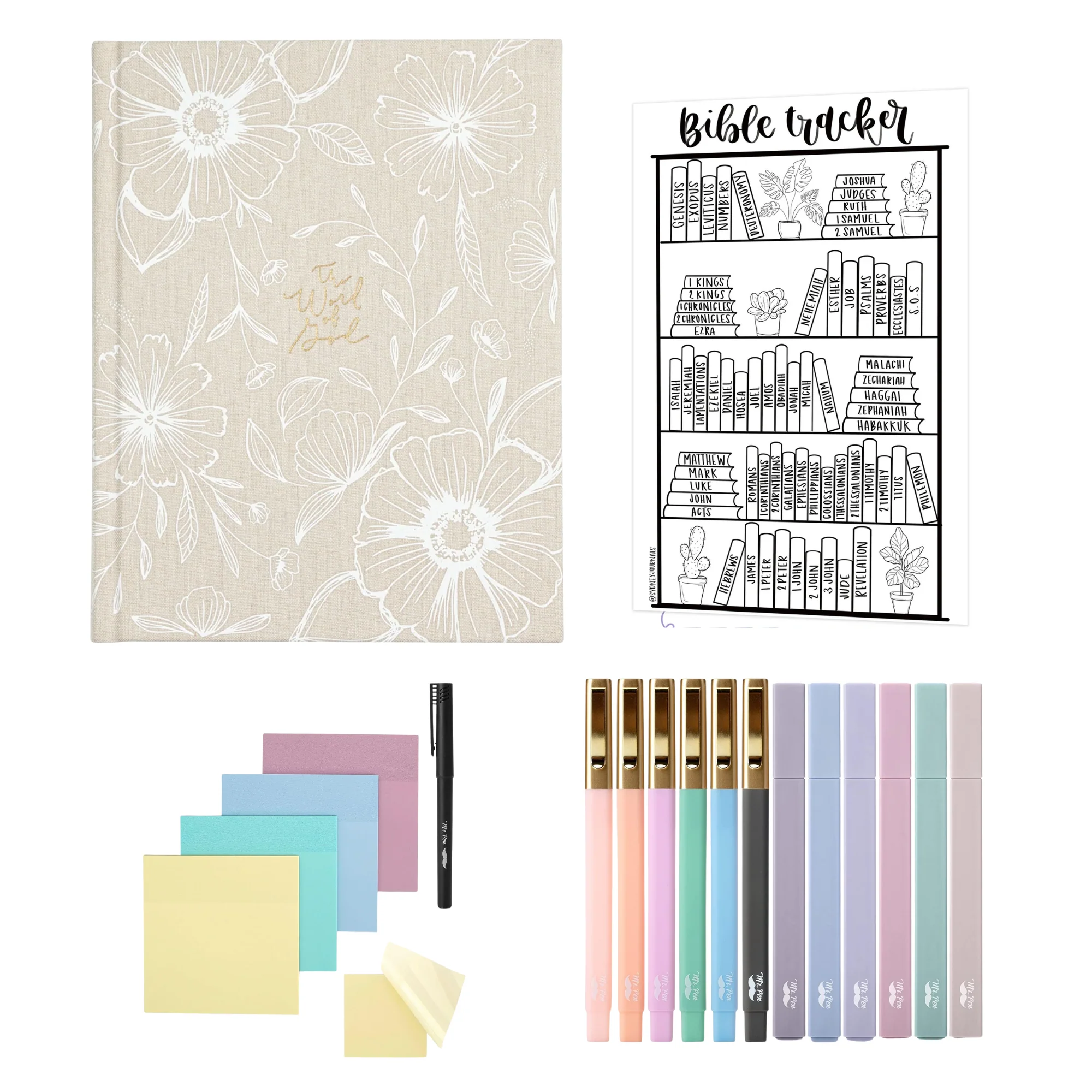 NLT Hosanna Revival Note Taking Bible Kit: Versailles, Marlo, Shiloh, and Cordova Themes - Image 12