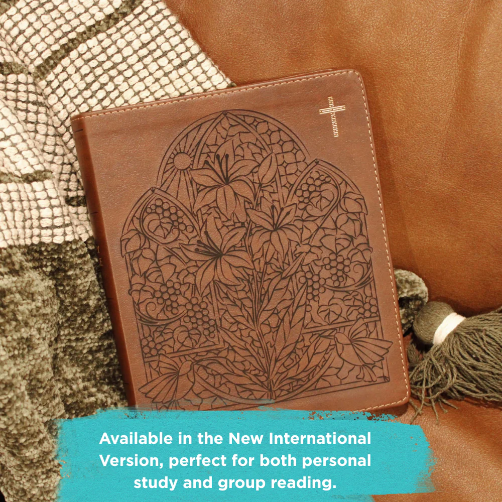 Selah by Mr. Pen NIV Journaling Bible – Laser Engraved, Wide Margin Bible Red Letter, Lay-Flat Design, Satin Ribbon - Image 6