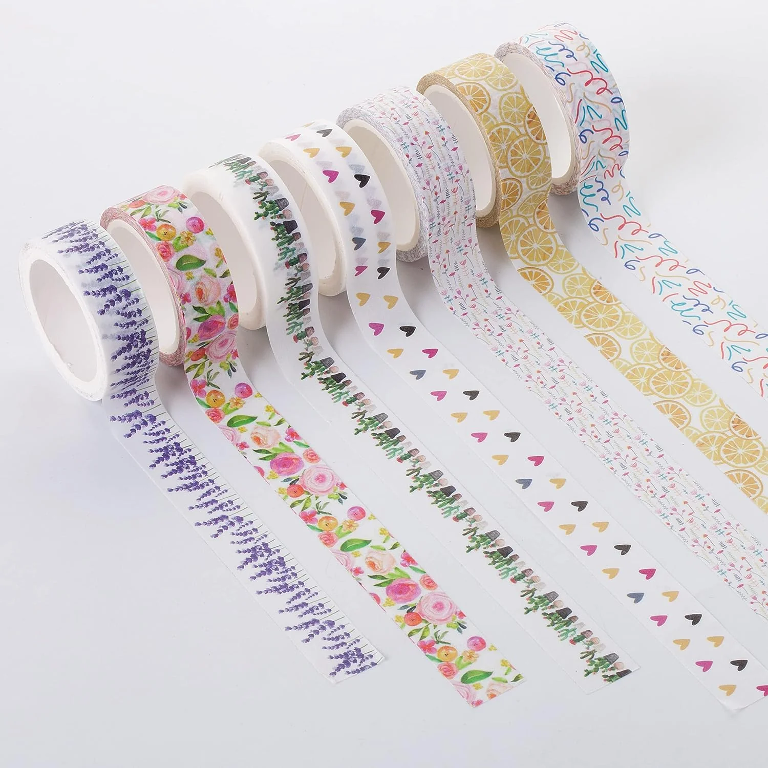 Washi Tape Set, 21 Roll, Boho Design, Decorative Tape, Washi Tapes, Cute Washi Tape, Cute Tape, Colored Tape, Scrapbook Tape, Washi Tape Cute, Washi Tape for Journaling, Craft Tape - Image 7